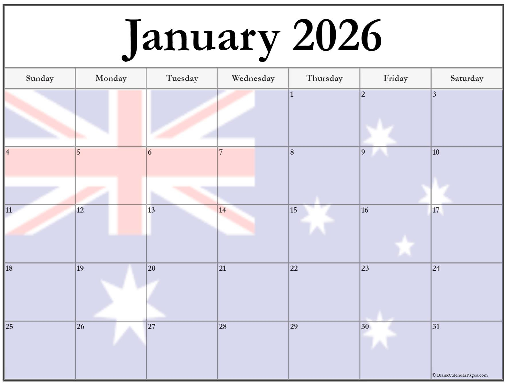 12 Month 2026 Wall Calendar 12 Month 2025 Calendar 18 Month Wall regarding Calendar For January 2026 Australia