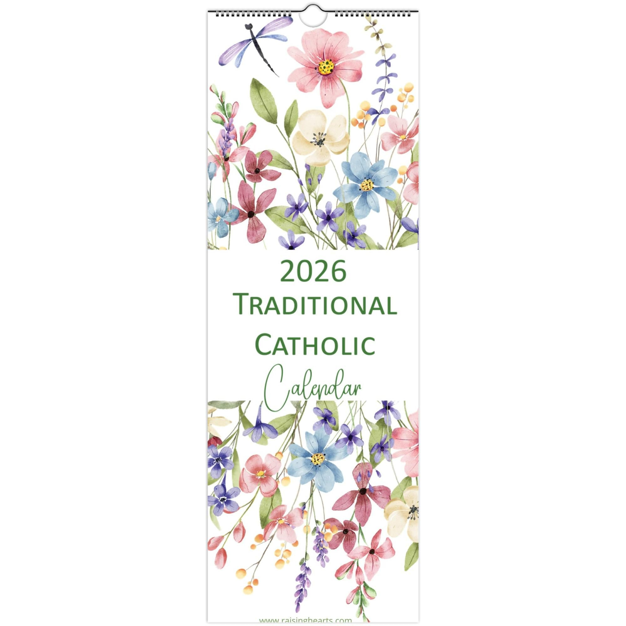 2026 Traditional Latin Mass Catholic Calendar: 5.5X16.5 Full-Color regarding Traditional Latin Mass Catholic Calendar 2026