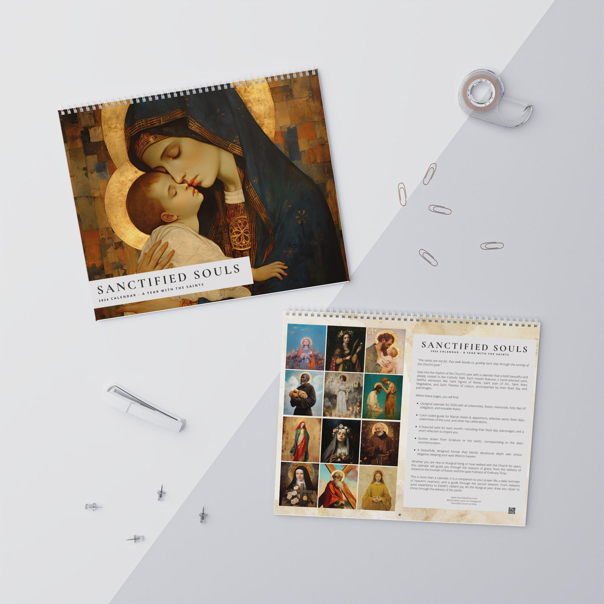 Catholic Liturgical Calendar 2026 - Saints, Solemnities &amp;amp; Marian for Catholic Liturgical Calendar 2026 USA