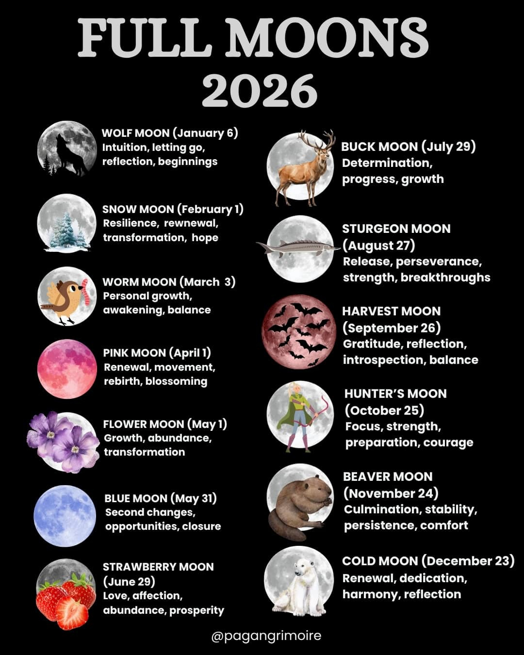 Full Moon Calendar For 2026 And 2027: When Is The Next Full Moon for Full Moon Calendar 2026 November