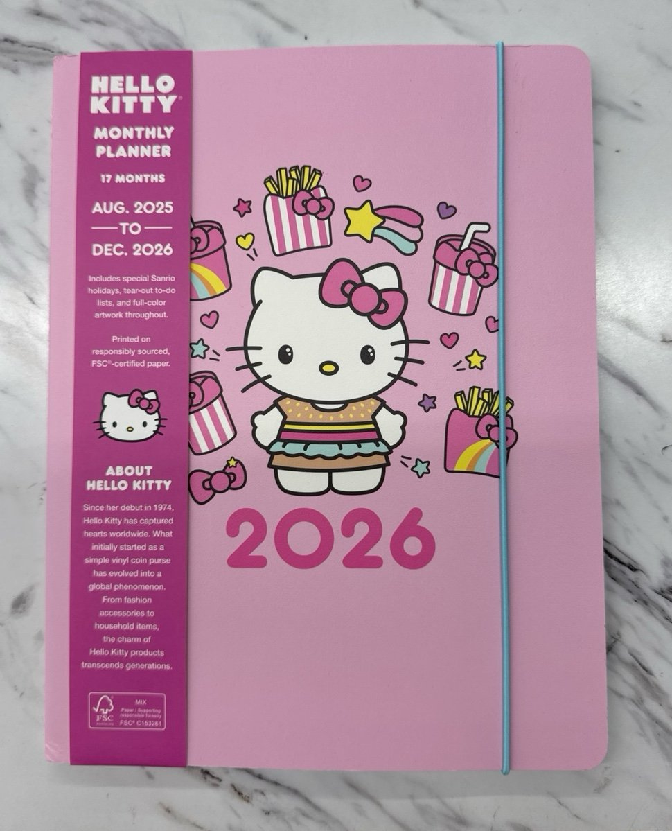 Hello Kitty Calendar 2026 inside Hello Kitty Calendar 2026 with Holidays