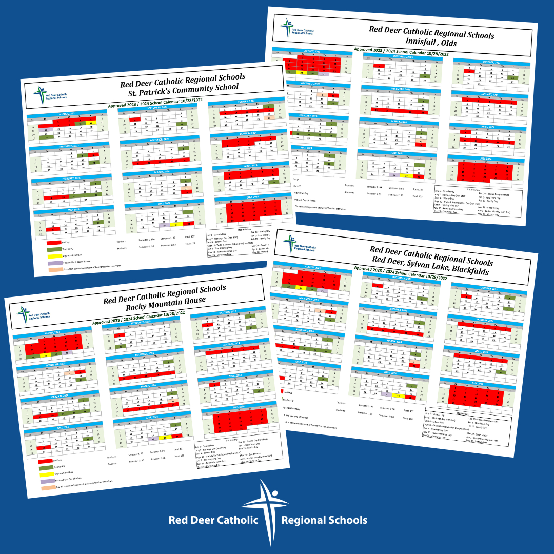 School Calendars | Red Deer Catholic Regional Schools with Red Deer Catholic School Calendar 2026