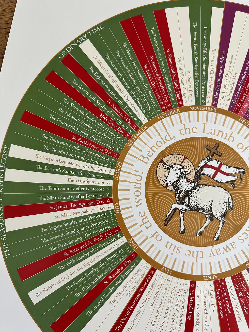 The Liturgical Home 2025–2026 Calendar Is Here! within Lutheran Liturgical Calendar 2026 Printable